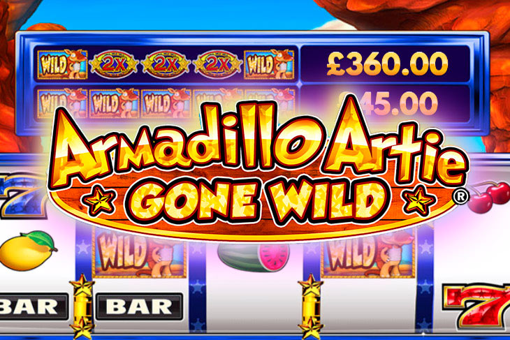 Armadillo Artie Gone Wild - DWG slot at Betfun Casino Casino